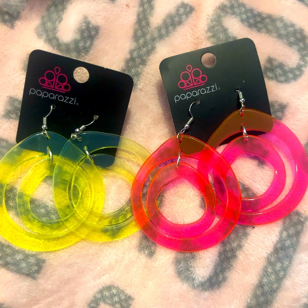 Neon earring bundle